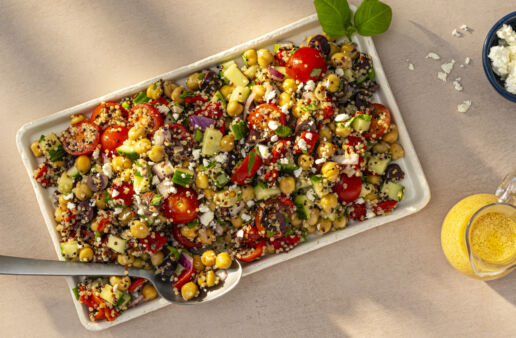 Quinoa Chickpea Salad