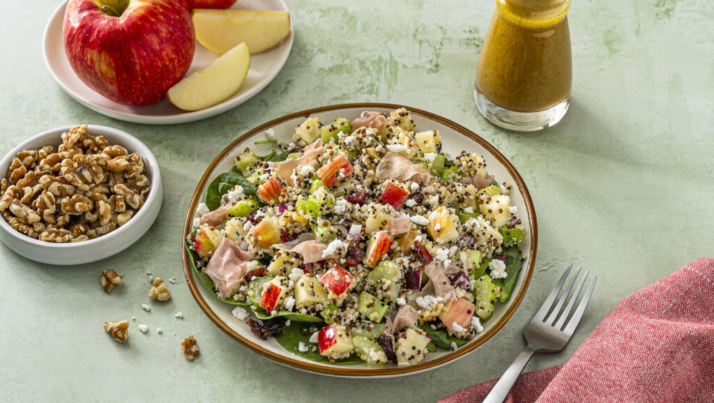 apple harvest quinoa salad