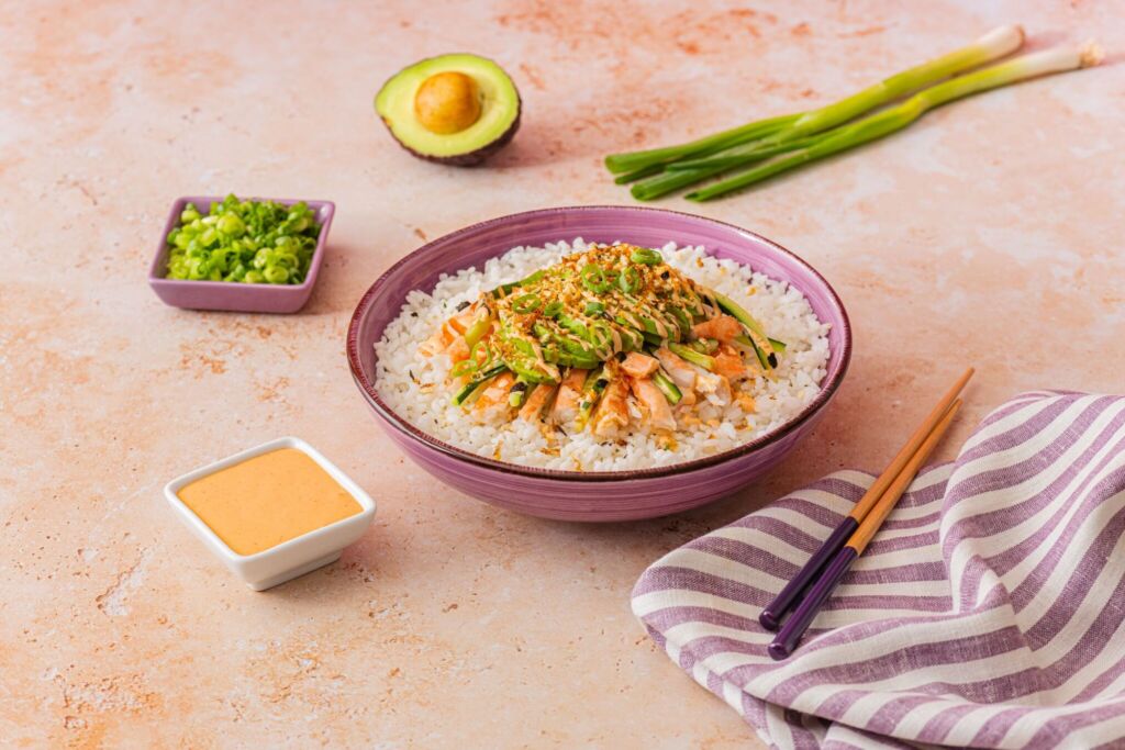 Crunch Roll Sushi Bowl