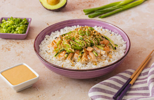 crunch roll sushi bowl