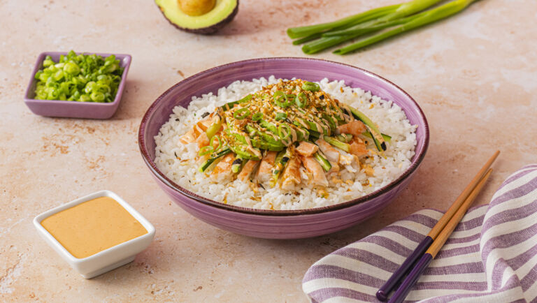 Crunch Roll Sushi Bowl