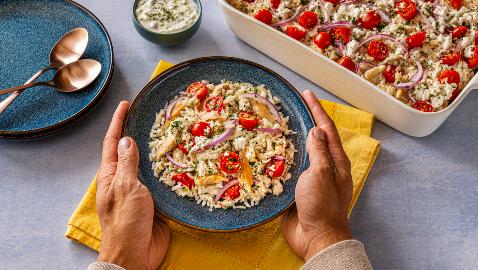 Chicken Tzatziki Casserole